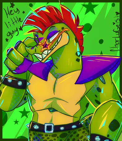 Graphic halfbody (est. $25 USD)